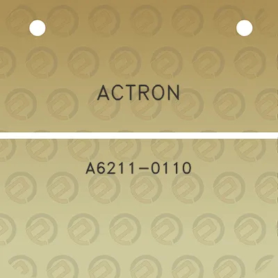 actron-a6211-0110