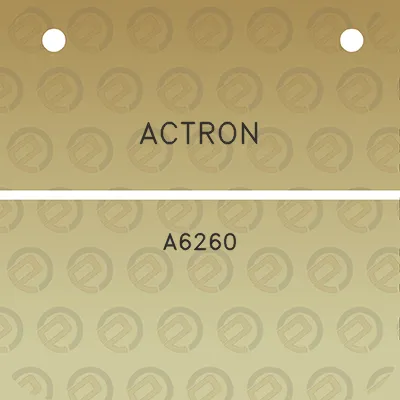 actron-a6260