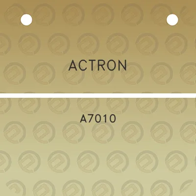 actron-a7010