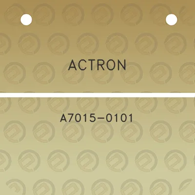 actron-a7015-0101