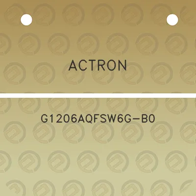 actron-g1206aqfsw6g-b0