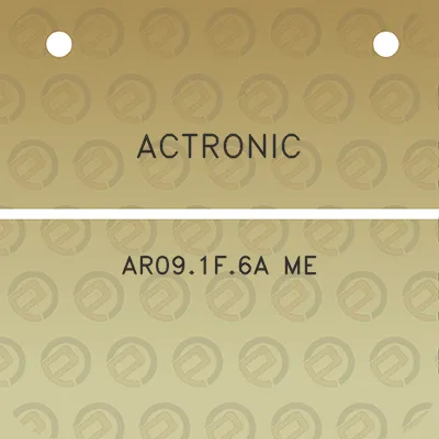 actronic-ar091f6a-me