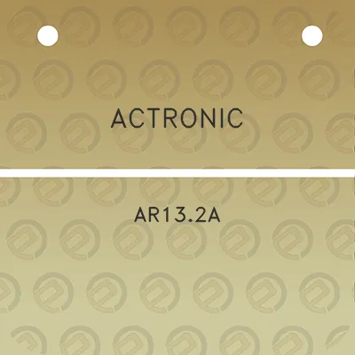 actronic-ar132a