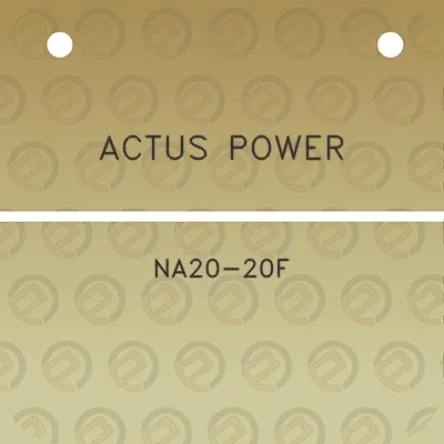 actus-power-na20-20f