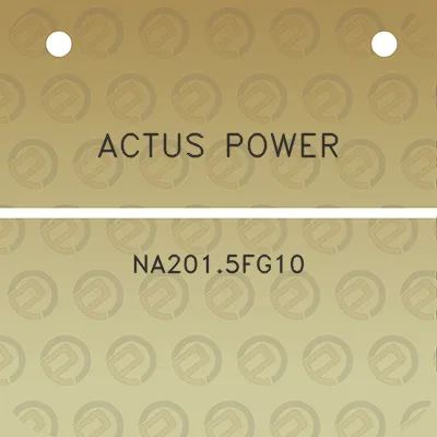 actus-power-na2015fg10