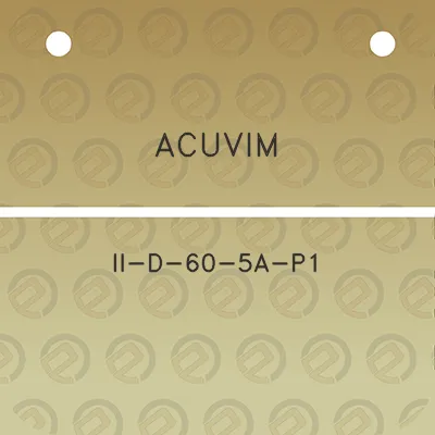 acuvim-ii-d-60-5a-p1