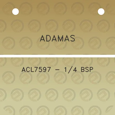 adamas-acl7597-14-bsp