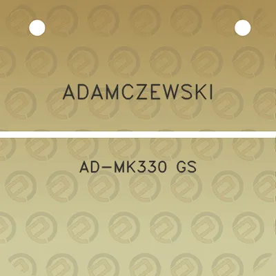 adamczewski-ad-mk330-gs