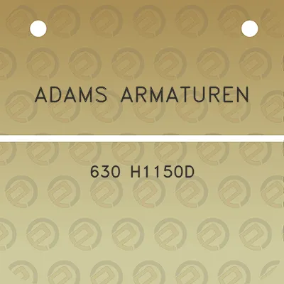 adams-armaturen-630-h1150d