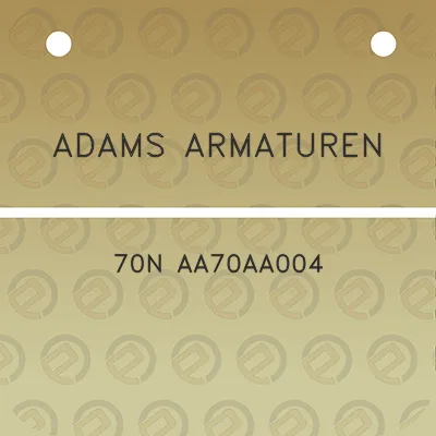 adams-armaturen-70n-aa70aa004