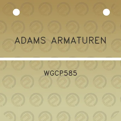 adams-armaturen-wgcp585