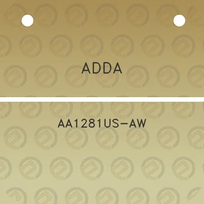 adda-aa1281us-aw