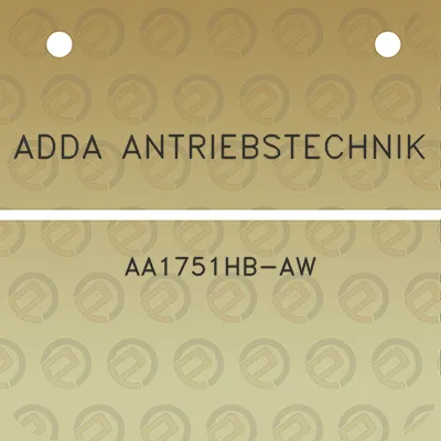 adda-antriebstechnik-aa1751hb-aw