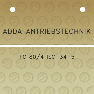 adda-antriebstechnik-fc-804-iec-34-5