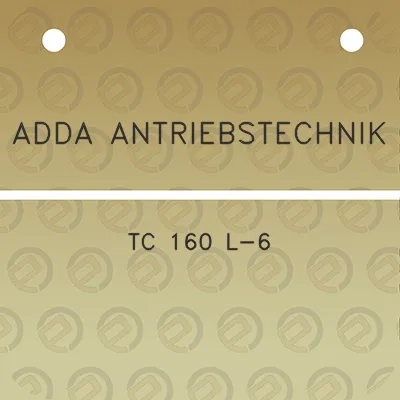 adda-antriebstechnik-tc-160-l-6