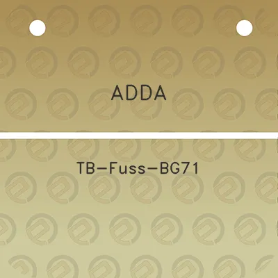 adda-tb-fuss-bg71