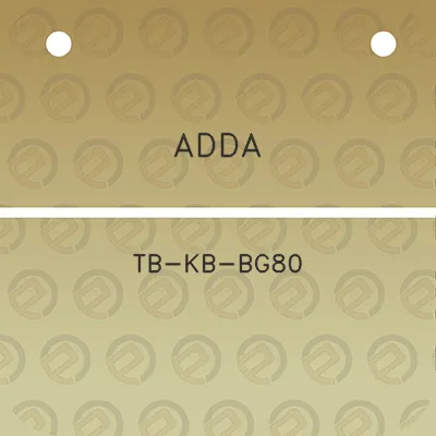 adda-tb-kb-bg80