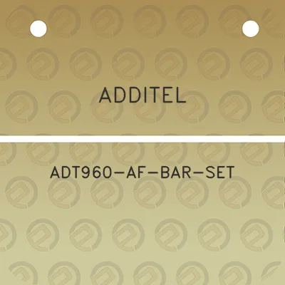 additel-adt960-af-bar-set