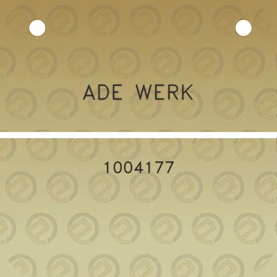 ade-werk-1004177