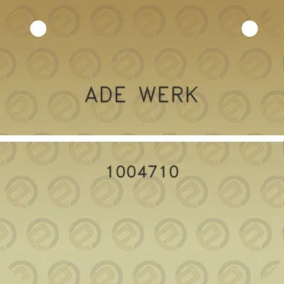 ade-werk-1004710