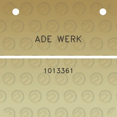 ade-werk-1013361