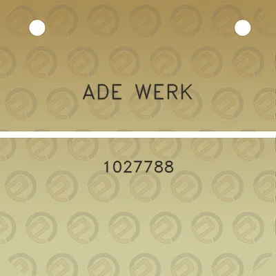 ade-werk-1027788