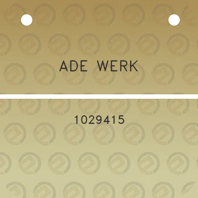 ade-werk-1029415