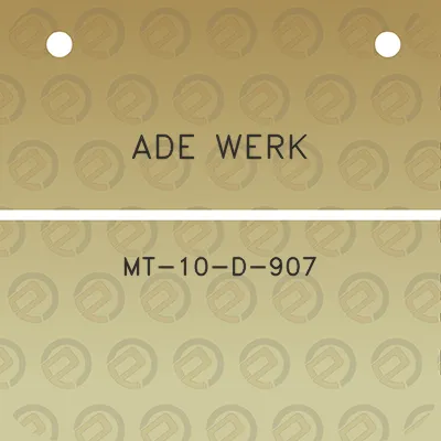 ade-werk-mt-10-d-907