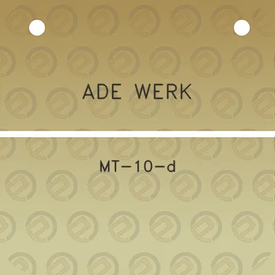 ade-werk-mt-10-d