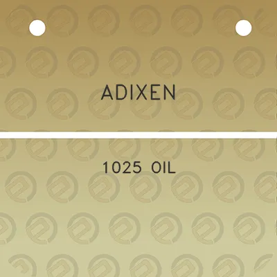 adixen-1025-oil