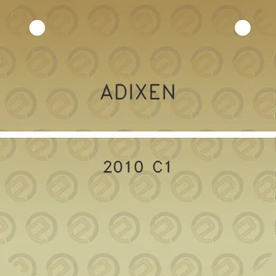 adixen-2010-c1