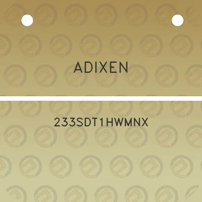 adixen-233sdt1hwmnx