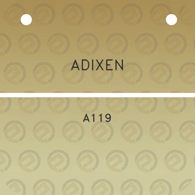 adixen-a119