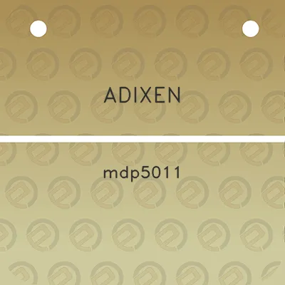 adixen-mdp5011