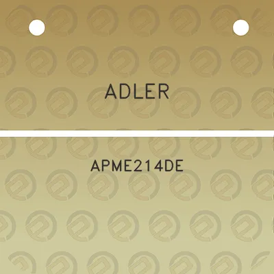 adler-apme214de