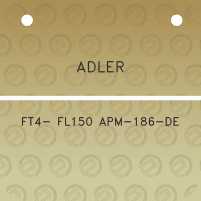 adler-ft4-fl150-apm-186-de