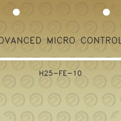 advanced-micro-controls-h25-fe-10