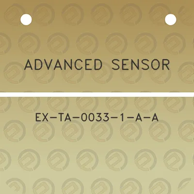 advanced-sensor-ex-ta-0033-1-a-a