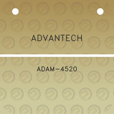 advantech-adam-4520