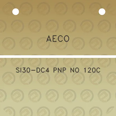 aeco-si30-dc4-pnp-no-120c