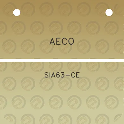 aeco-sia63-ce