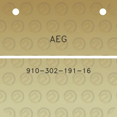 aeg-910-302-191-16