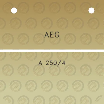 aeg-a-2504