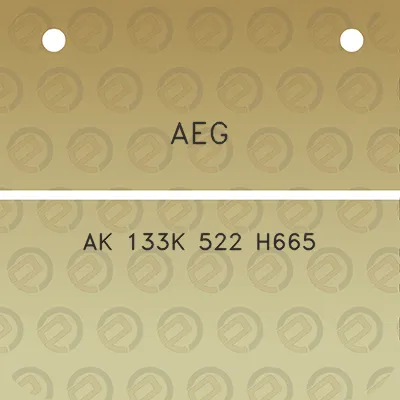 aeg-ak-133k-522-h665