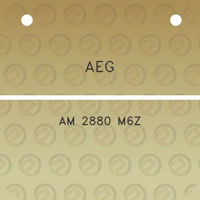 aeg-am-2880-m6z