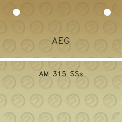 aeg-am-315-sss