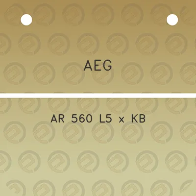 aeg-ar-560-l5-x-kb