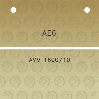 aeg-avm-160010