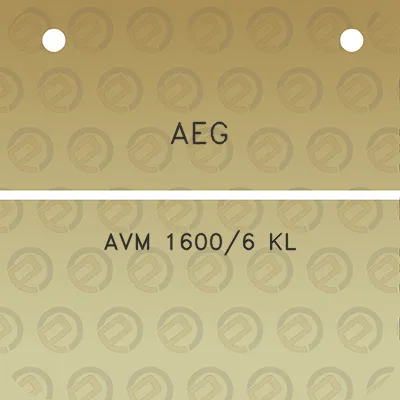 aeg-avm-16006-kl