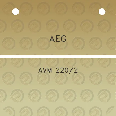 aeg-avm-2202